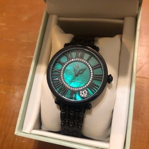 Emerald and Green Judith Ripka Watch NEVER WORN